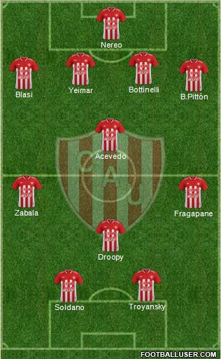 Unión de Santa Fe Formation 2018