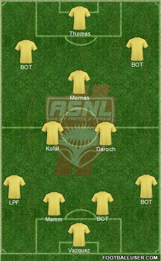 A.S. Nancy Lorraine Formation 2018