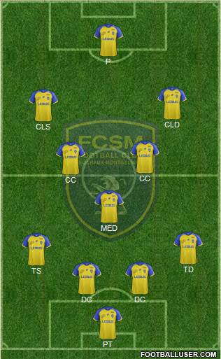 FC Sochaux-Montbéliard Formation 2018