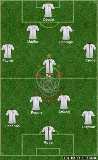SC Corinthians Paulista Formation 2018