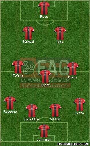 En Avant de Guingamp Formation 2018
