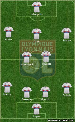 Olympique Lyonnais Formation 2018