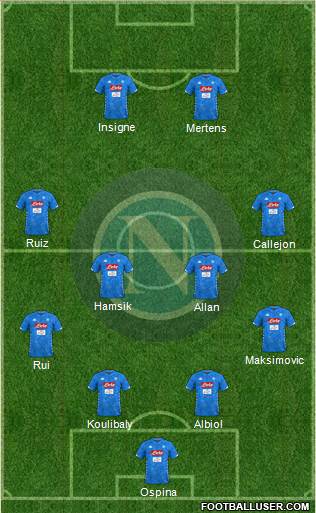 Napoli Formation 2018
