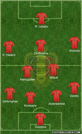Belgium Formation 2018