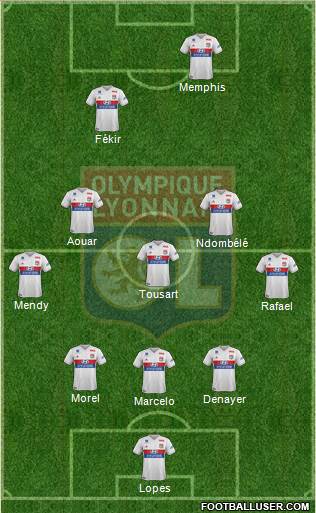 Olympique Lyonnais Formation 2018
