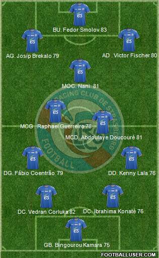 Racing Club de Strasbourg-Football Formation 2018