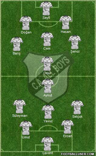 All Boys Formation 2018