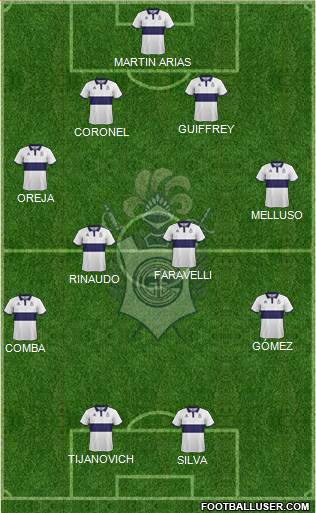 Gimnasia y Esgrima de La Plata Formation 2018