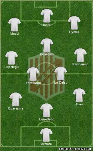 9 de Julio Formation 2018