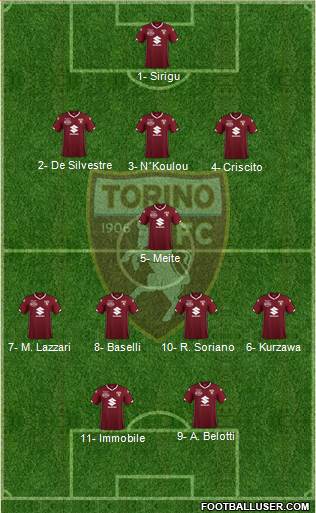 Torino Formation 2018
