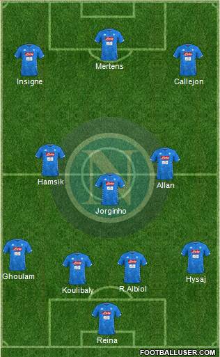 Napoli Formation 2018