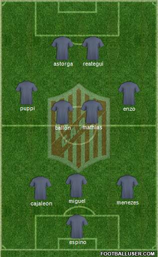 9 de Julio Formation 2018