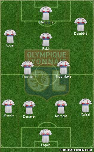 Olympique Lyonnais Formation 2018