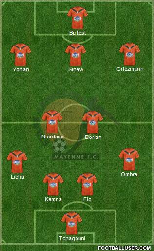 Stade Lavallois Mayenne FC Formation 2018