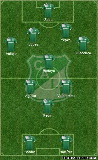 AC Deportivo Cali Formation 2018