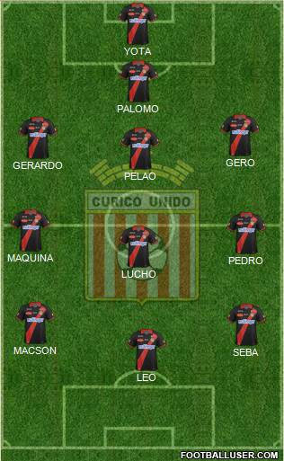 CD Provincial Curicó Unido Formation 2018