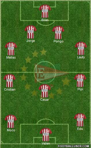 Estudiantes de La Plata Formation 2018