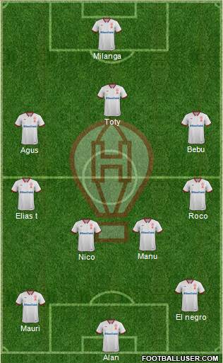 Huracán Formation 2018