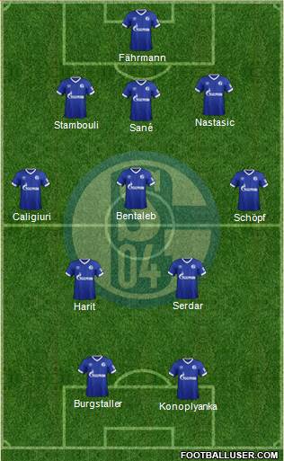 FC Schalke 04 Formation 2018