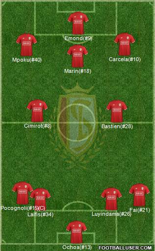 R Standard de Liège Formation 2018