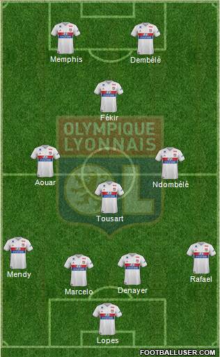 Olympique Lyonnais Formation 2018