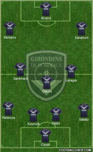FC Girondins de Bordeaux Formation 2018