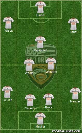 FC Lorient Bretagne Sud Formation 2018