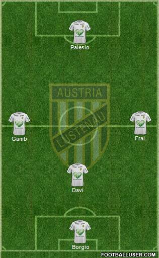 SC Austria Lustenau Formation 2018
