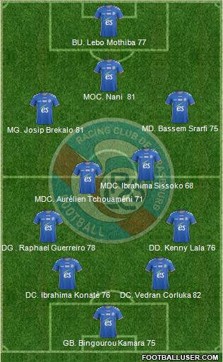 Racing Club de Strasbourg-Football Formation 2018