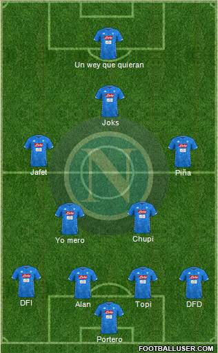 Napoli Formation 2018