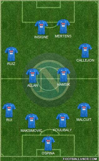 Napoli Formation 2018