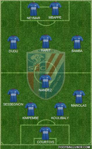 Shanghai Shenhua Formation 2018