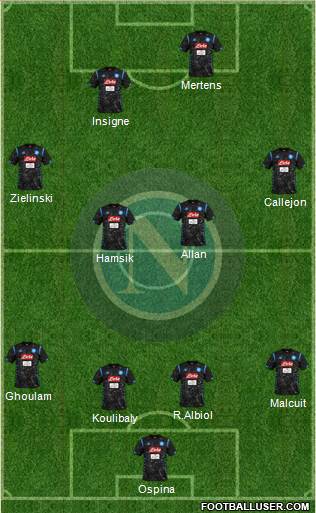 Napoli Formation 2018
