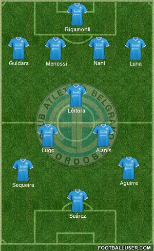 Belgrano de Córdoba Formation 2018