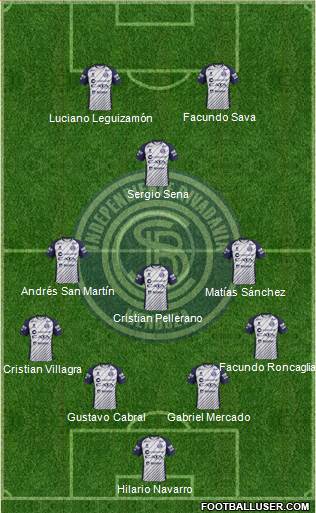 Independiente Rivadavia de Mendoza Formation 2018