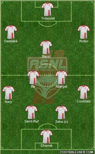 A.S. Nancy Lorraine Formation 2018