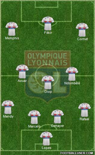 Olympique Lyonnais Formation 2018