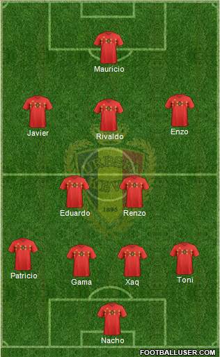 Belgium Formation 2018