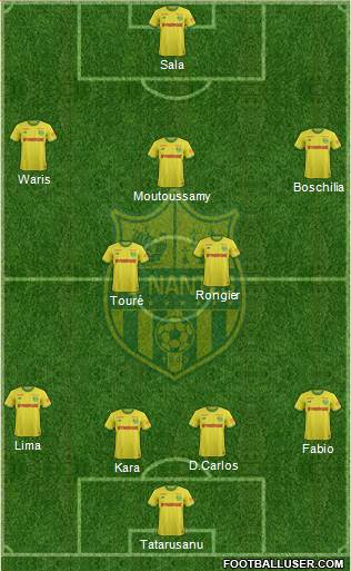 FC Nantes Formation 2018