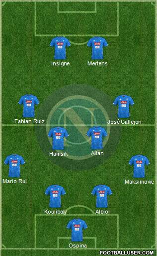 Napoli Formation 2018