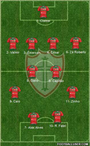 A Portuguesa D Formation 2018