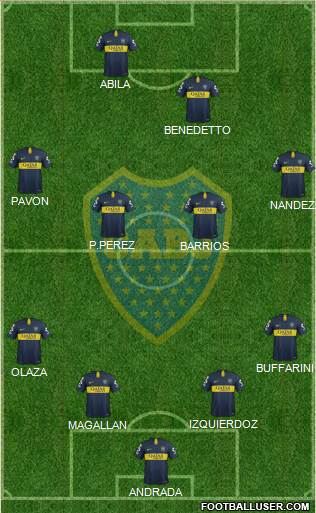 Boca Juniors Formation 2018