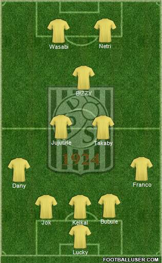 Vaasan Palloseura Formation 2018