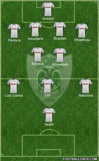 Doxa THOI Katokopias football formation