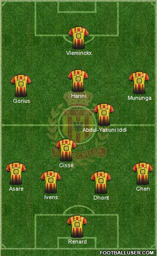 Yellow Red KV Mechelen Formation 2018