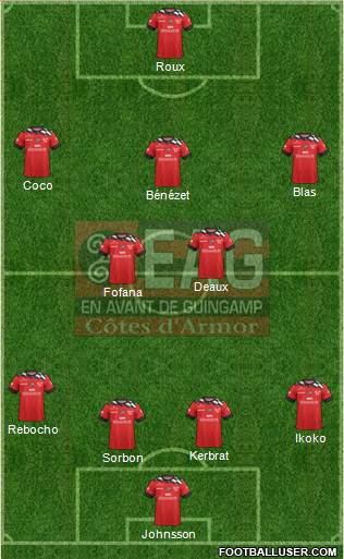 En Avant de Guingamp Formation 2018