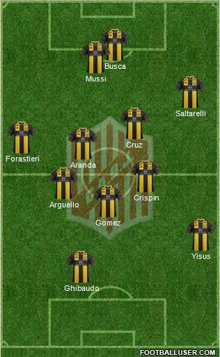 9 de Julio Formation 2018