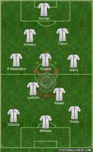 SC Corinthians Paulista Formation 2018