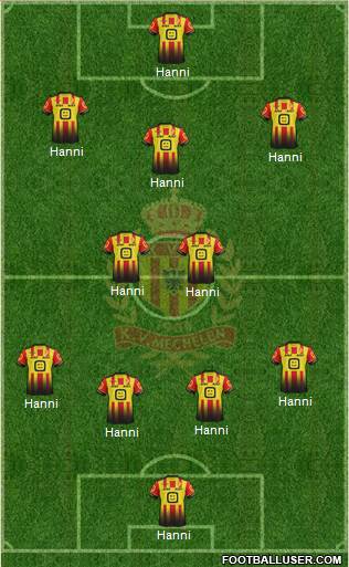 Yellow Red KV Mechelen Formation 2018