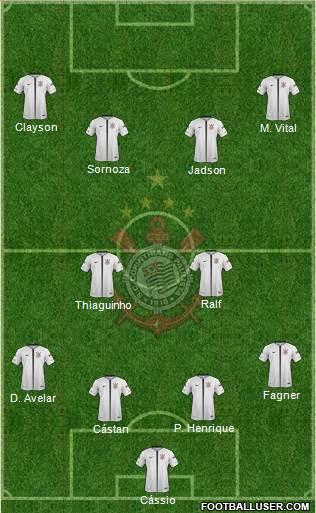 SC Corinthians Paulista Formation 2018